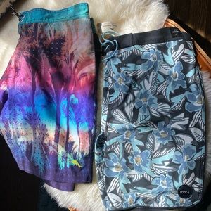 2for 1 men’s XL new swim trunks